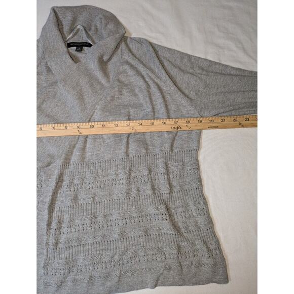 Banana Republic Cardigan Womens Small Gray Long Sleeve Open Sweater‎ - Picture 7 of 10